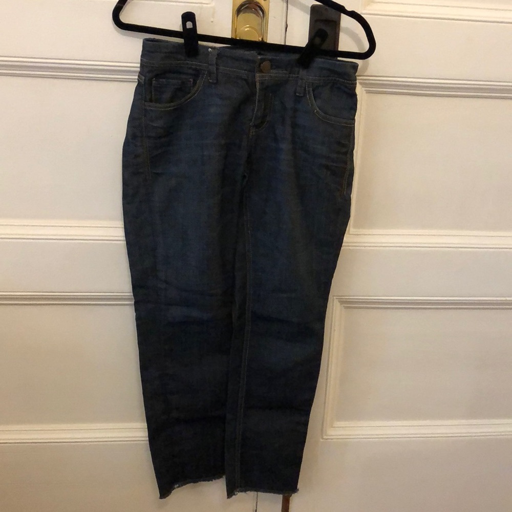Cropped skinny jeans
